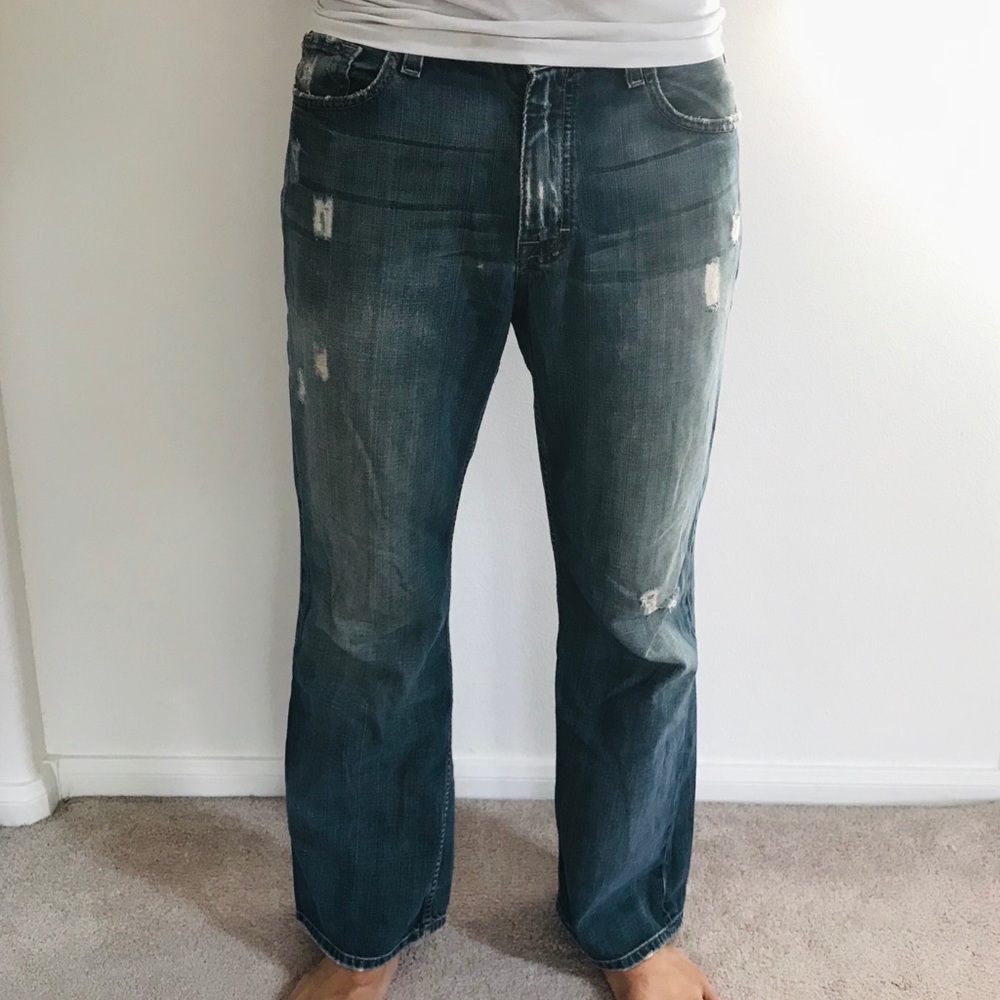 32x32 BKE, Tyler Stone Washed Bootcut Jeans